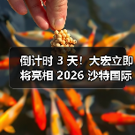 倒计时 3 天!大宏立即将亮相 2026 沙特国际矿业展,解 倒计时 3 天!大宏立即将亮相 2026 沙特国际矿业展,解