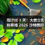 倒计时 3 天!大宏立即将亮相 2026 沙特国际矿业展,解 倒计时 3 天!大宏立即将亮相 2026 沙特国际矿业展,解