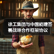 徐工集团与中国能建签署战略合作框架协议 徐工集团与中国能建签署战略合作框架协议