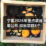 宁夏2026年重点项目清单公布 煤炭项目8个 宁夏2026年重点项目清单公布 煤炭项目8个