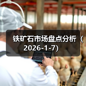 铁矿石市场盘点分析(2026-1-7) 铁矿石市场盘点分析(2026-1-7)