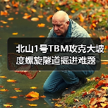 北山1号TBM攻克大坡度螺旋隧道掘进难题 北山1号TBM攻克大坡度螺旋隧道掘进难题