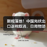 新规落地!中国光伏出口退税取消,日用物项管制升级 新规落地!中国光伏出口退税取消,日用物项管制升级