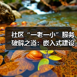 社区“一老一小”服务破解之道：嵌入式建设新路径