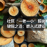 社区“一老一小”服务破解之道：嵌入式建设新路径
