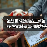 道路机械赋能施工新征程 智能装备如何助力基建升级? 道路机械赋能施工新征程 智能装备如何助力基建升级?