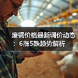 废钢价格最新调价动态：6涨5跌趋势解析