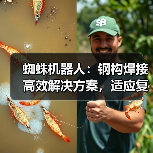 蜘蛛机器人:钢构焊接高效解决方案,适应复杂环境提效保质 蜘蛛机器人:钢构焊接高效解决方案,适应复杂环境提效保质