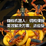 蜘蛛机器人:钢构焊接高效解决方案,适应复杂环境提效保质 蜘蛛机器人:钢构焊接高效解决方案,适应复杂环境提效保质