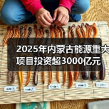 2025年内蒙古能源重大项目投资超3000亿元 2025年内蒙古能源重大项目投资超3000亿元