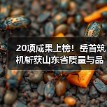 20项成果上榜！岳首筑机斩获山东省质量与品牌双料荣誉