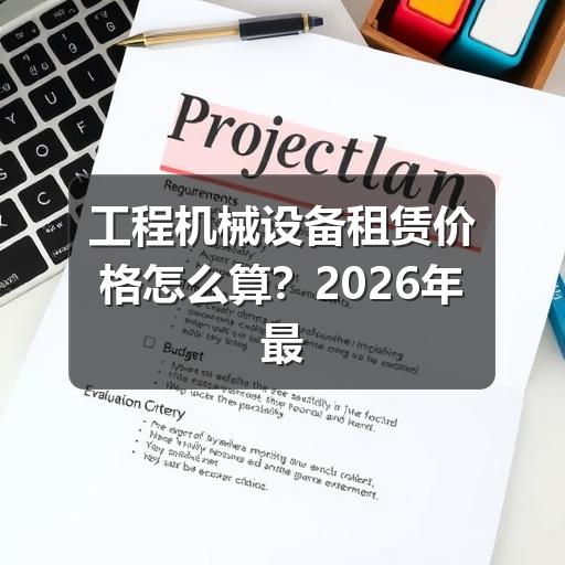 工程机械设备租赁价格怎么算?2026年最新行情与省钱攻略 工程机械设备租赁价格怎么算?2026年最新行情与省钱攻略