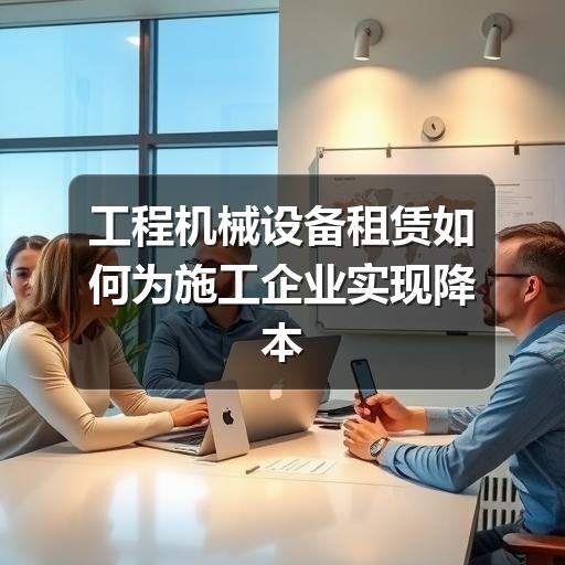 工程机械设备租赁如何为施工企业实现降本增效 工程机械设备租赁如何为施工企业实现降本增效