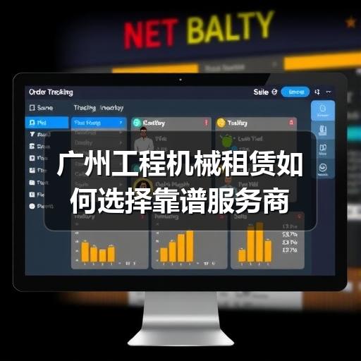 广州工程机械租赁如何选择靠谱服务商
