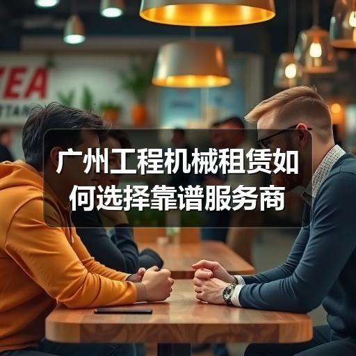 广州工程机械租赁如何选择靠谱服务商