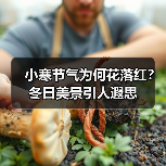 小寒节气为何花落红？冬日美景引人遐思