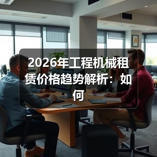 2026年工程机械租赁价格趋势解析:如何降低施工成本 2026年工程机械租赁价格趋势解析:如何降低施工成本