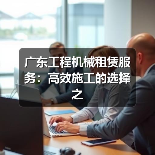 广东工程机械租赁服务：高效施工的选择之道