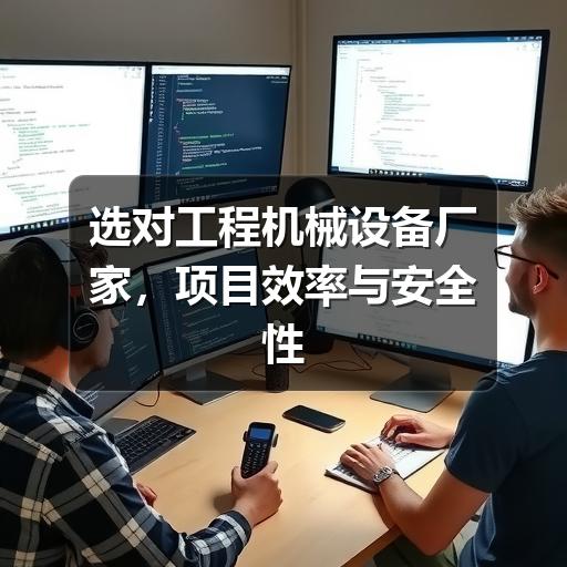选对工程机械设备厂家，项目效率与安全性提升50%