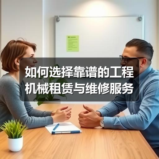 如何选择靠谱的工程机械租赁与维修服务 如何选择靠谱的工程机械租赁与维修服务