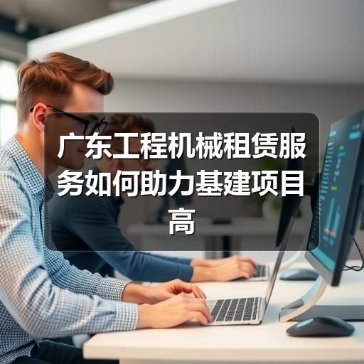 广东工程机械租赁服务如何助力基建项目高效推进