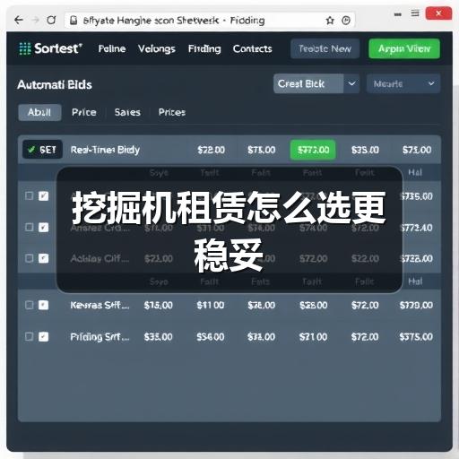 挖掘机租赁怎么选更稳妥 挖掘机租赁怎么选更稳妥