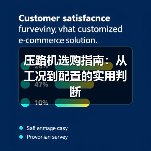 压路机选购指南:从工况到配置的实用判断方法 压路机选购指南:从工况到配置的实用判断方法
