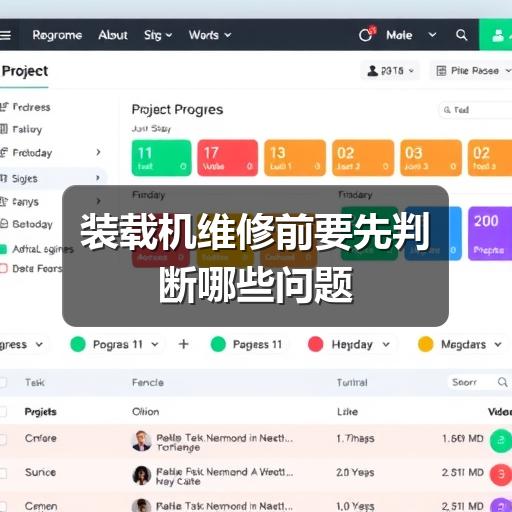 装载机维修前要先判断哪些问题 装载机维修前要先判断哪些问题