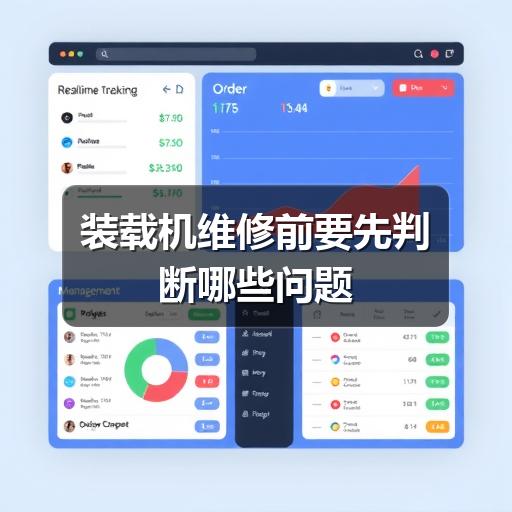 装载机维修前要先判断哪些问题 装载机维修前要先判断哪些问题