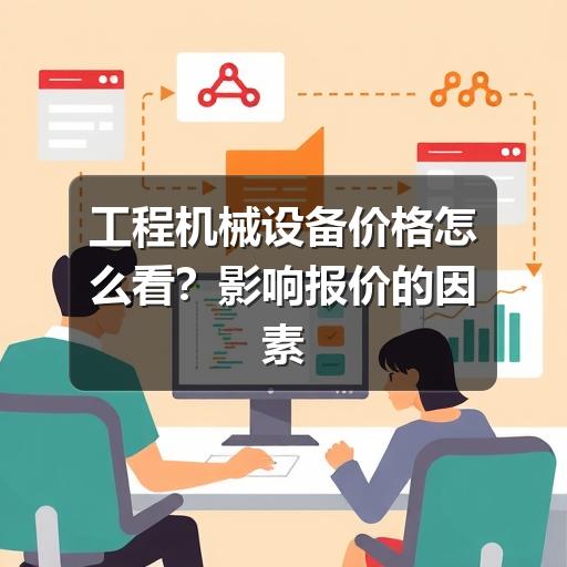 工程机械设备价格怎么看?影响报价的因素与询价注意事项 工程机械设备价格怎么看?影响报价的因素与询价注意事项