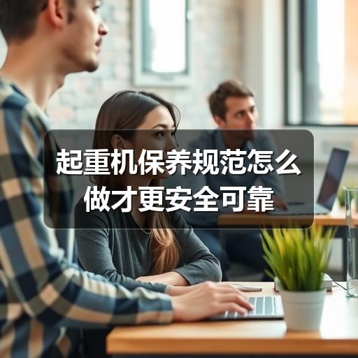 起重机保养规范怎么做才更安全可靠