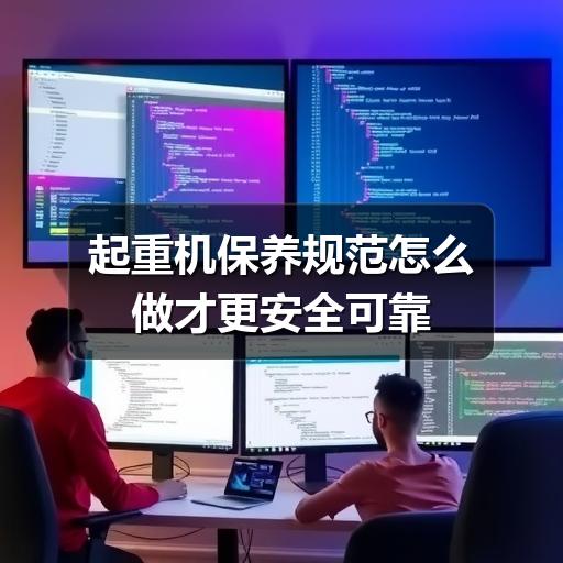 起重机保养规范怎么做才更安全可靠