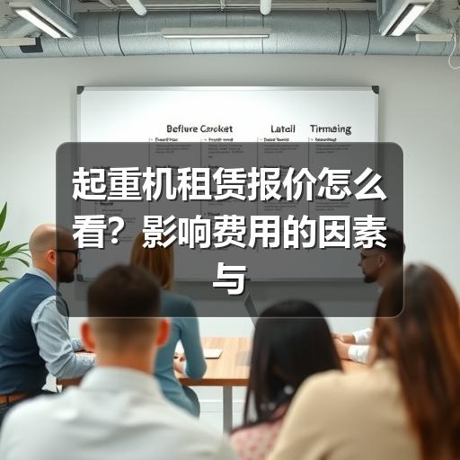 起重机租赁报价怎么看？影响费用的因素与询价要点