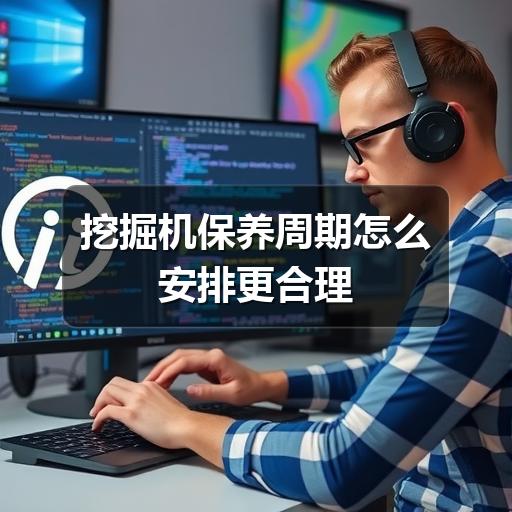 挖掘机保养周期怎么安排更合理 挖掘机保养周期怎么安排更合理