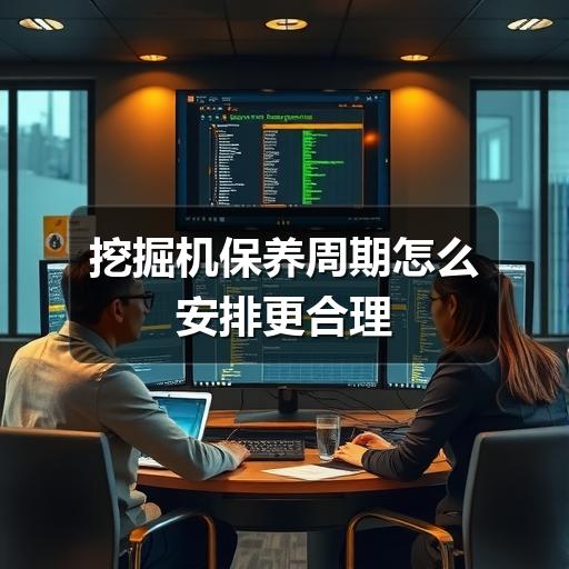 挖掘机保养周期怎么安排更合理 挖掘机保养周期怎么安排更合理