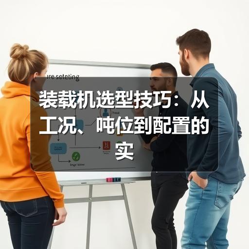 装载机选型技巧:从工况、吨位到配置的实用判断方法 装载机选型技巧:从工况、吨位到配置的实用判断方法