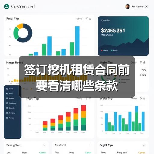 签订挖机租赁合同前要看清哪些条款 签订挖机租赁合同前要看清哪些条款