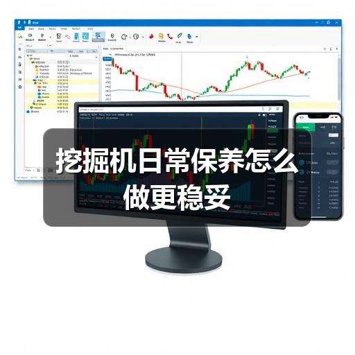 挖掘机日常保养怎么做更稳妥