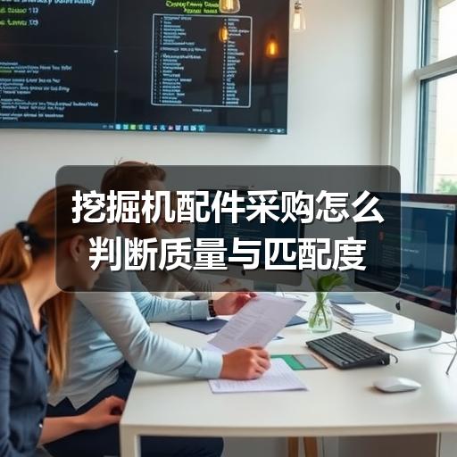 挖掘机配件采购怎么判断质量与匹配度